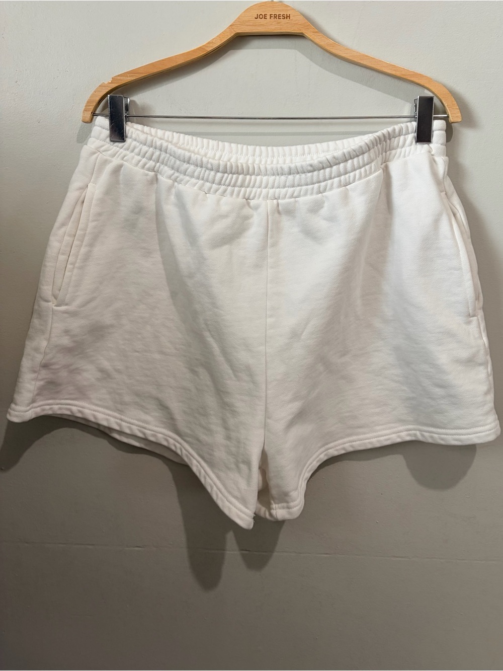 Parke Official Lounge Sweatshorts L/XL White Heritage Terry Boxer Shorts